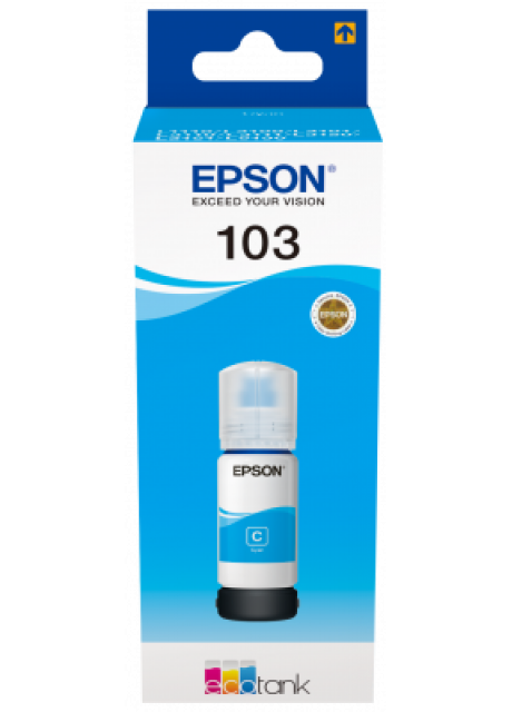 Epson 103 EcoTank Cyan ink bottle 65ml
